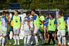 Men's Soccer vs Brandeis  Wheaton Men's Soccer vs Brandeis University. - Photo by Keith Nordstrom : Wheaton, Soccer, Brandeis, MSoc2019